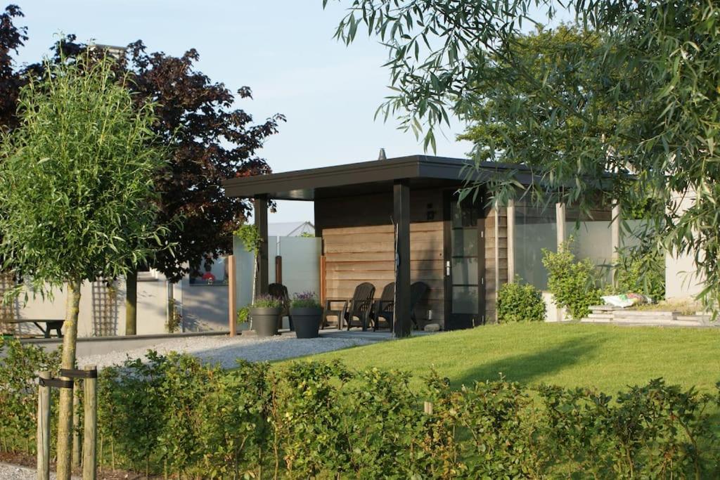 Wellness Lodge Ruigenhoek 13A - Sauna, Jacuzzi ! De Zilk Екстериор снимка
